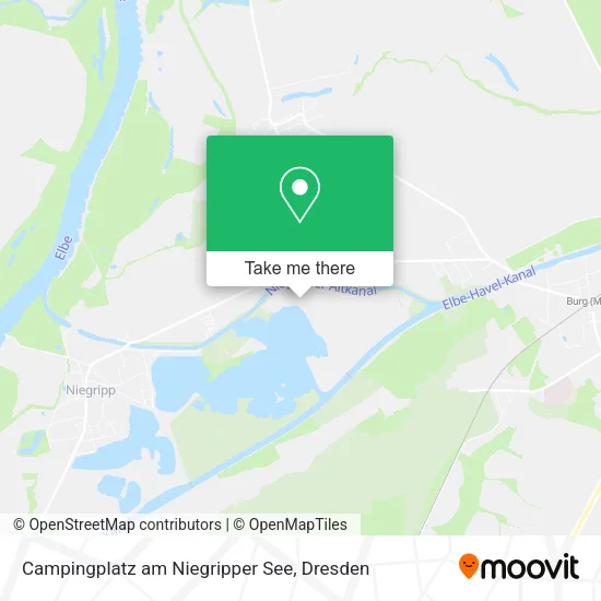 Карта Campingplatz am Niegripper See