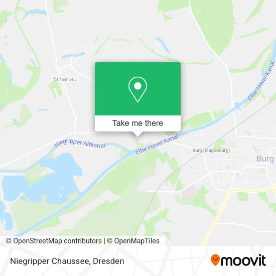 Карта Niegripper Chaussee