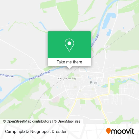 Карта Campinplatz Niegripper