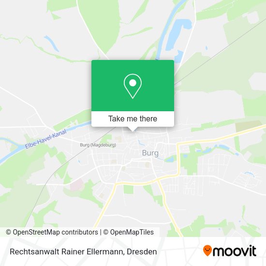 Карта Rechtsanwalt Rainer Ellermann