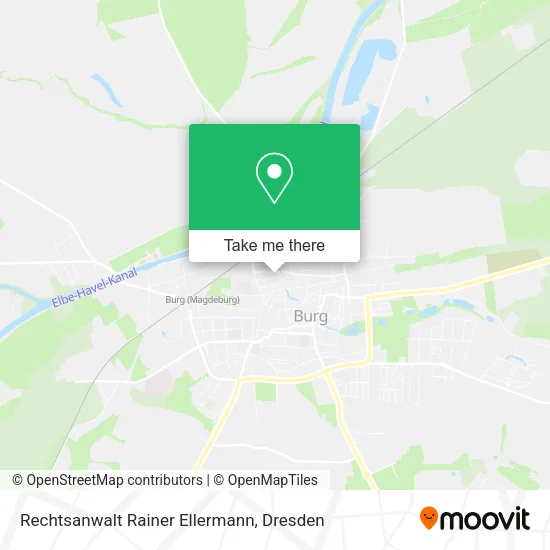 Карта Rechtsanwalt Rainer Ellermann