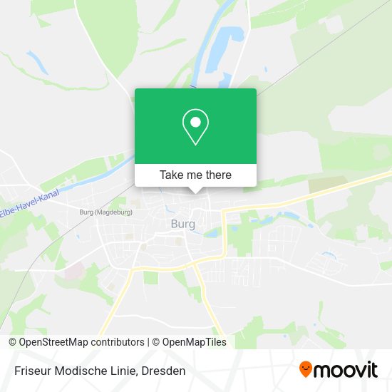 Карта Friseur Modische Linie