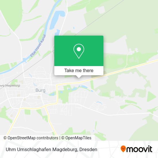 Карта Uhm Umschlaghafen Magdeburg