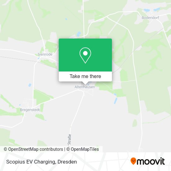 Карта Scopius EV Charging