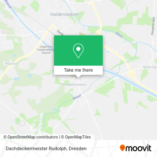 Карта Dachdeckermeister Rudolph