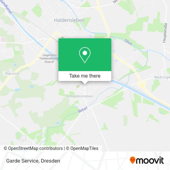 Карта Garde Service