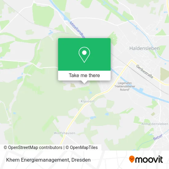 Карта Khem Energiemanagement