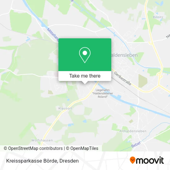 Kreissparkasse Börde map