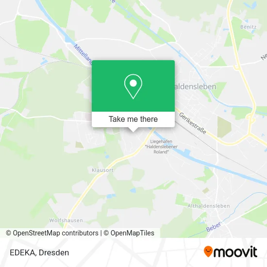 EDEKA map