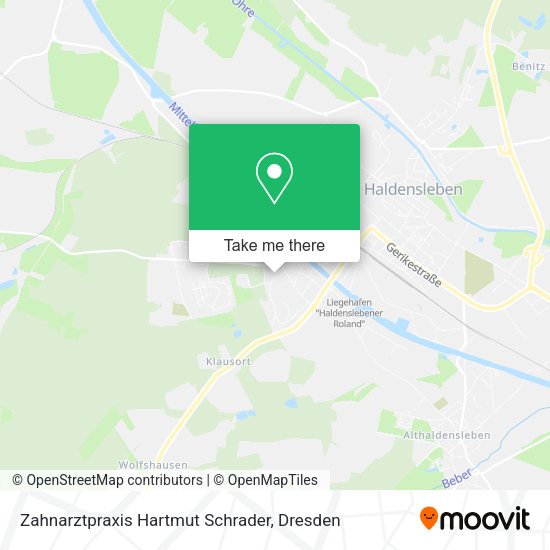 Карта Zahnarztpraxis Hartmut Schrader