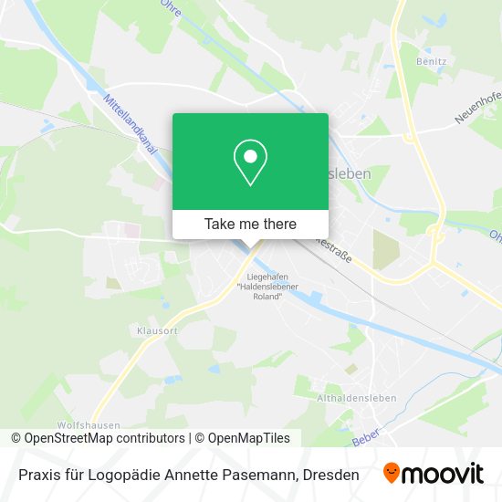 Карта Praxis für Logopädie Annette Pasemann