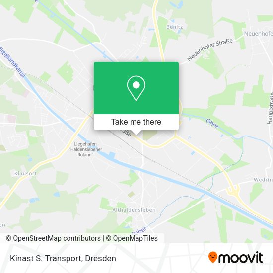 Карта Kinast S. Transport