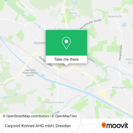 Карта Carpoint Konrad AHG mbH