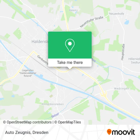 Карта Auto Zeugnis