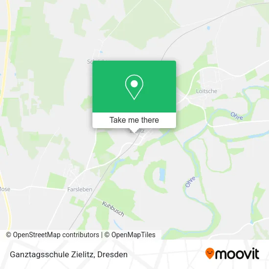 Карта Ganztagsschule Zielitz