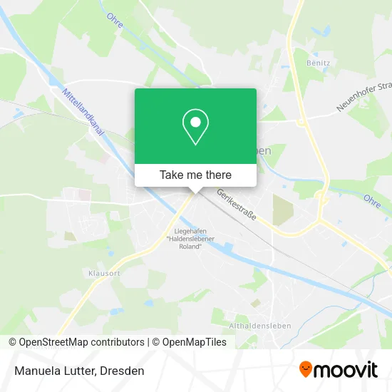 Карта Manuela Lutter