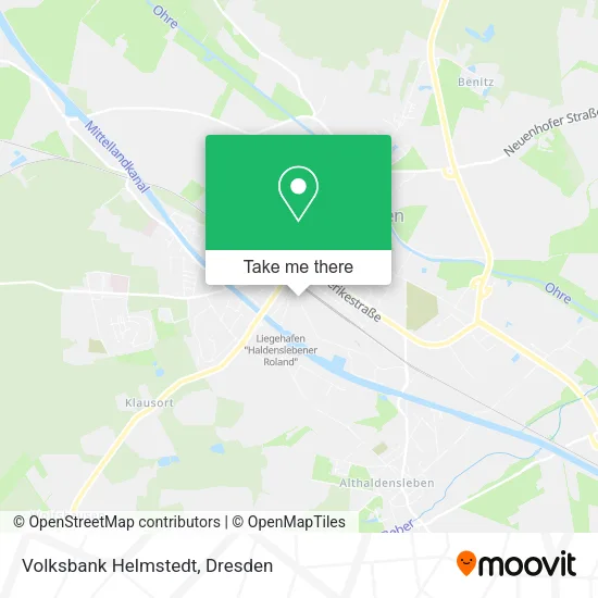 Карта Volksbank Helmstedt