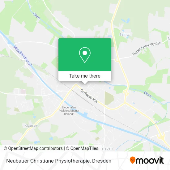 Карта Neubauer Christiane Physiotherapie