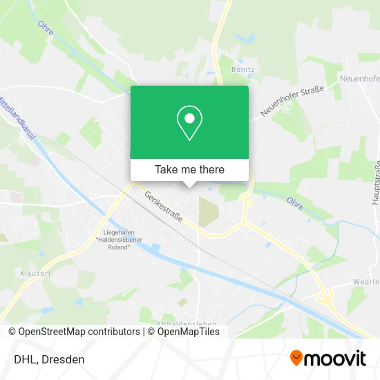 Карта DHL