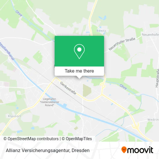 Карта Allianz Versicherungsagentur