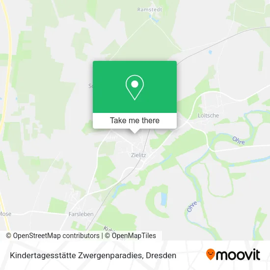 Карта Kindertagesstätte Zwergenparadies