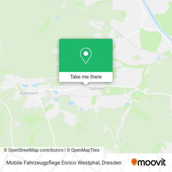 Карта Mobile Fahrzeugpflege Enrico Westphal