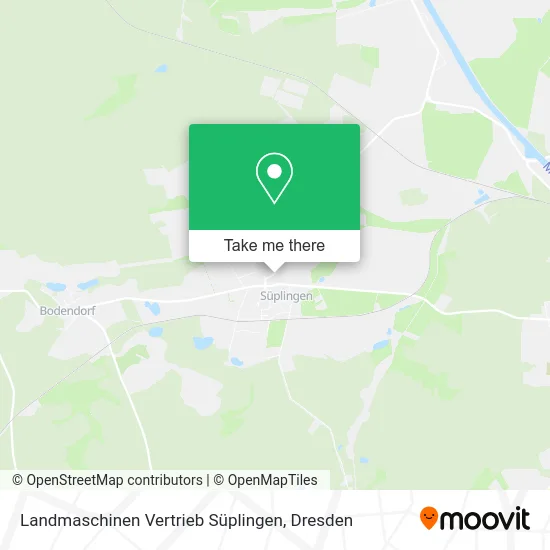 Карта Landmaschinen Vertrieb Süplingen