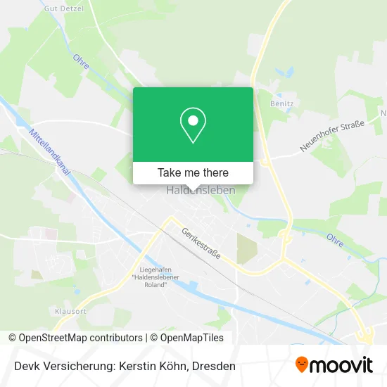 Карта Devk Versicherung: Kerstin Köhn