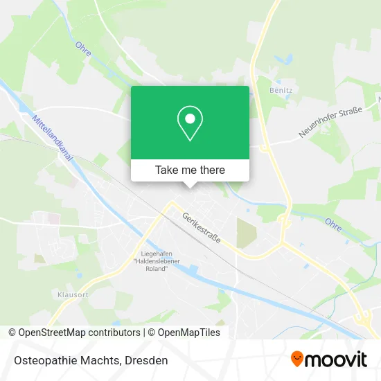 Карта Osteopathie Machts