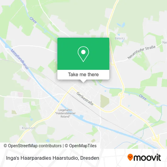 Карта Inga's Haarparadies Haarstudio