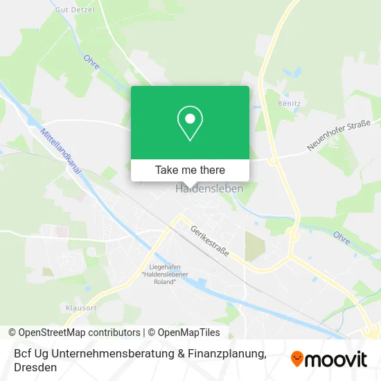 Карта Bcf Ug Unternehmensberatung & Finanzplanung