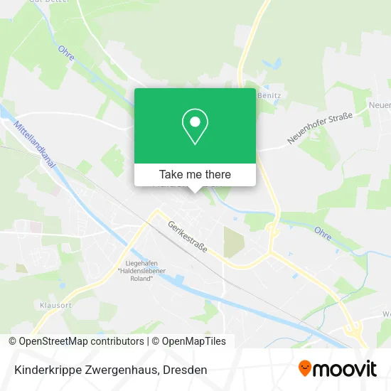 Карта Kinderkrippe Zwergenhaus