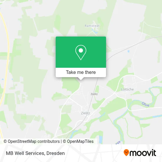 MB Well Services map