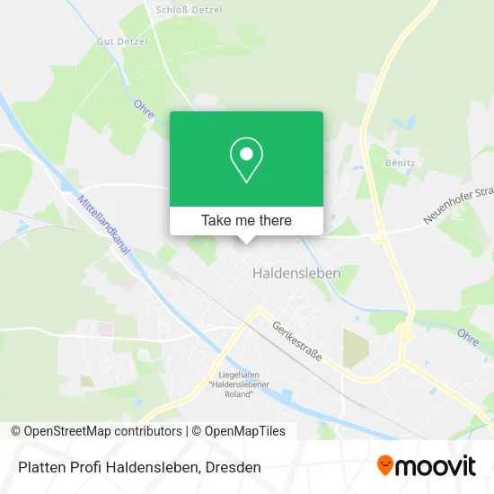 Карта Platten Profi Haldensleben