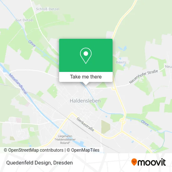 Quedenfeld Design map