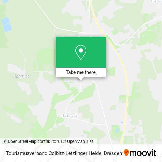 Карта Tourismusverband Colbitz-Letzlinger Heide