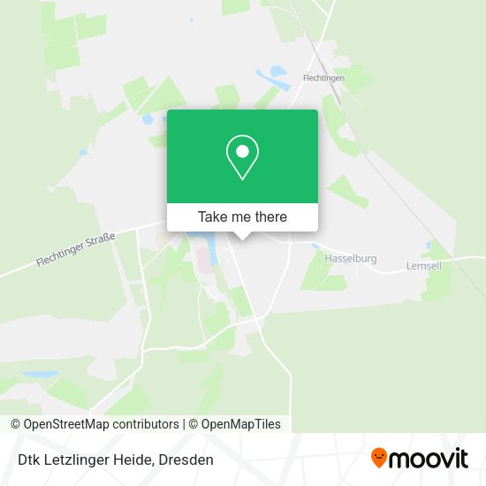 Карта Dtk Letzlinger Heide