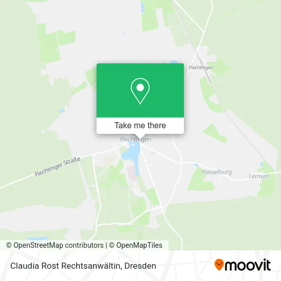 Карта Claudia Rost Rechtsanwältin