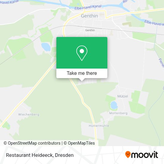 Карта Restaurant Heideeck