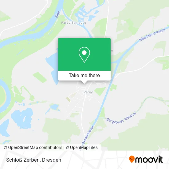 Карта Schloß Zerben