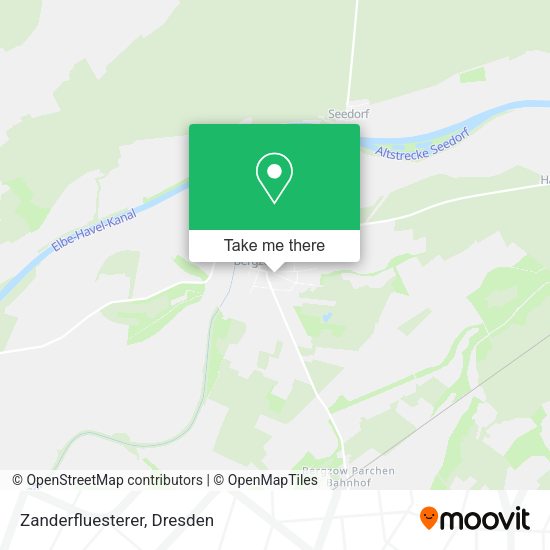 Карта Zanderfluesterer