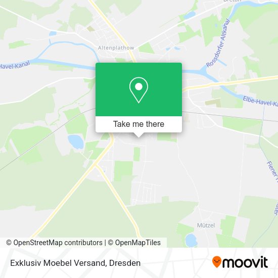 Карта Exklusiv Moebel Versand