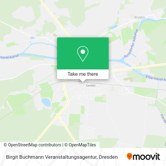 Карта Birgit Buchmann Veranstaltungsagentur