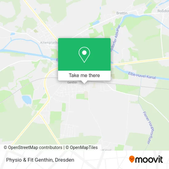 Карта Physio & Fit Genthin