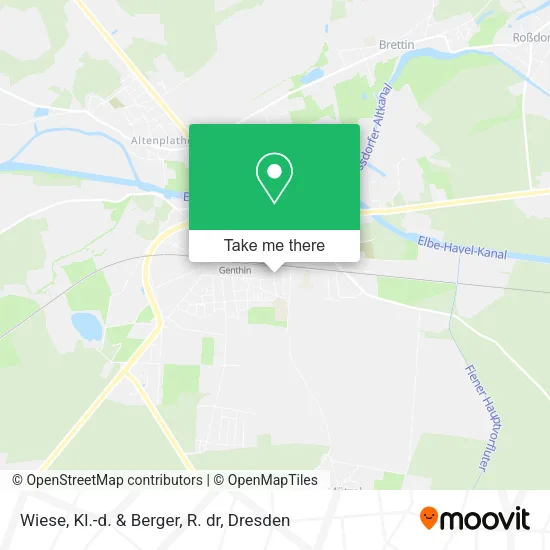 Wiese, Kl.-d. & Berger, R. dr map
