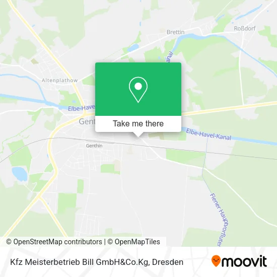 Карта Kfz Meisterbetrieb Bill GmbH&Co.Kg