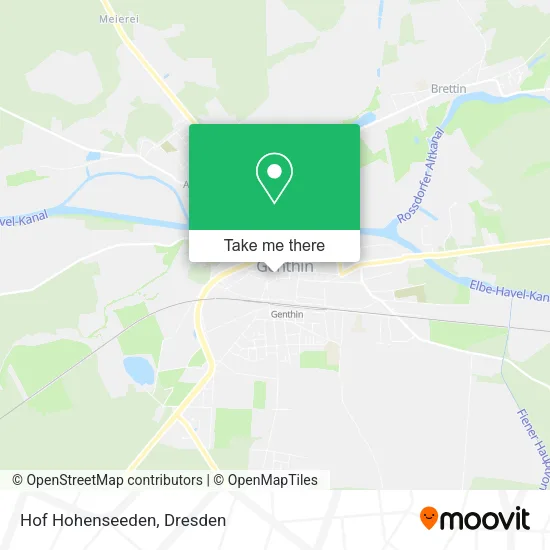 Карта Hof Hohenseeden