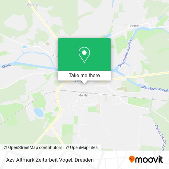 Карта Azv-Altmark Zeitarbeit Vogel