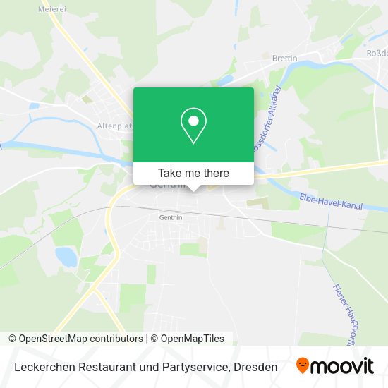 Карта Leckerchen Restaurant und Partyservice