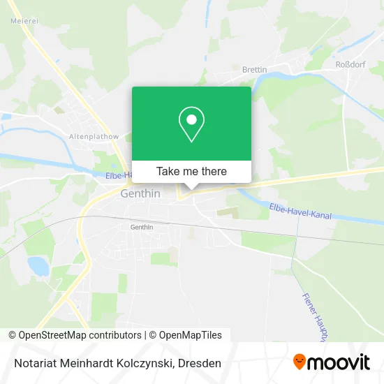Карта Notariat Meinhardt Kolczynski